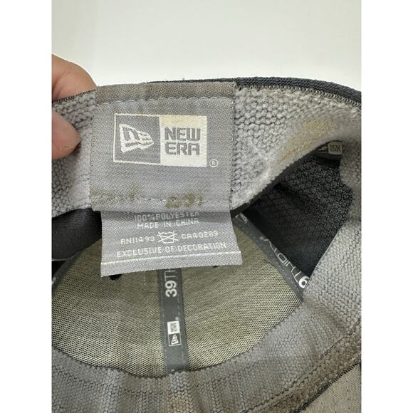 New Era 39Thirty Fitted Hat Gray NFL Dallas Cowboys Cap - Picture 6 of 10